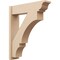 Ekena Millwork 8-in W x 32-in D x 38-in H Balboa Trad Rough Cedar Woodgrain TimberThane Outlooker, Primed Tan OUTUR080X32X38BOA04RCPR - alternate 1